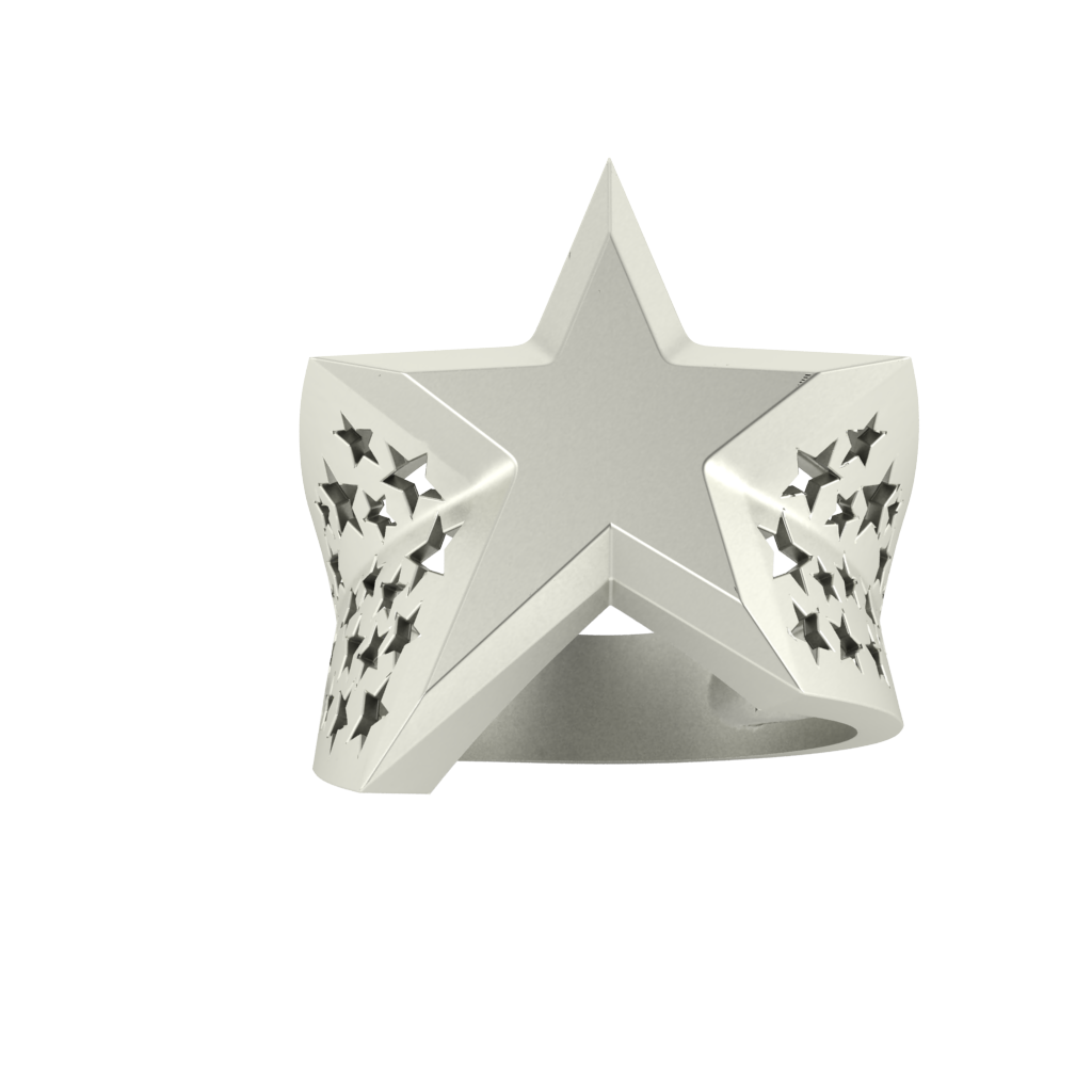 STAR SIGNET RING